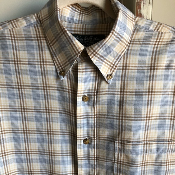 BROOKS BROTHERS Milano Fit Button Down - Picture 1 of 6